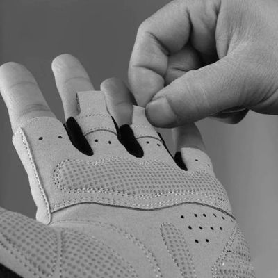 3. Rockbros S109GR cycling gloves, size M - gray