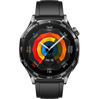 8. Huawei WATCH GT 5 46mm Vili-B19F | Smartwatch | GPS (satellite) | AMOLED | 1.43 inches | Black