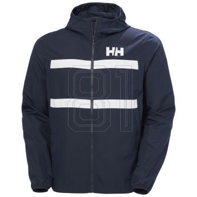 7. Helly Hansen Salt Striped Windbreaker JKT M Jacket 34453 597