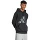 4. Men's adidas Holiday 3S Hoodie Black JM1698