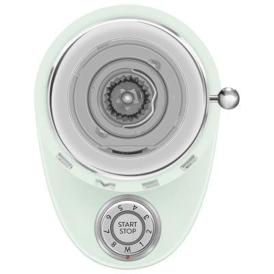 9. Smeg Kaffeem?hle CGF03PGEU, 15 Mahlgrade, 240g Bohnenbeh., 150W, Hellgr?n