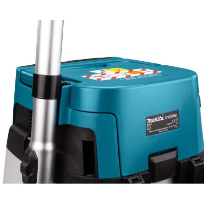 9. Makita Vacuum Cleaner 2x18V DVC155LZX2 15L LXT