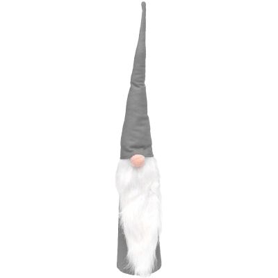 6. SET OF GRAY DECORATIVE SANTA CLAUS 60, 70, 80 CM
