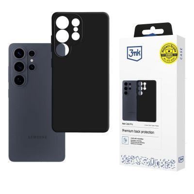 15. 3mk Matt Case Pro for Samsung Galaxy S26 Ultra - Matte Black