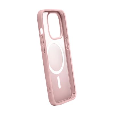3. Puro Gradient MagSafe Silicone Case for iPhone 15 Plus - Pink