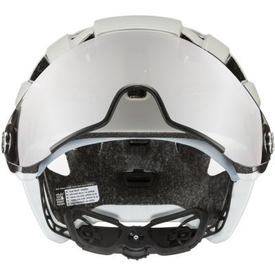 6. Uvex Finale visor White, Sand