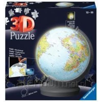 4. Ravensburger 11549 puzzle 3D puzzle 540 pcs. Globe