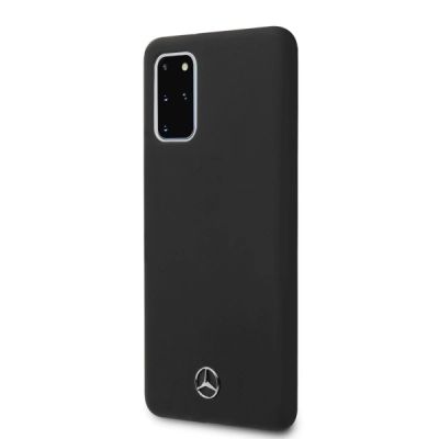 2. Mercedes Silicone Line Case for Samsung Galaxy S20+ - Black