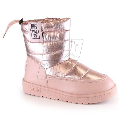 4. Metallic snow boots Big Star W INT1589C pink