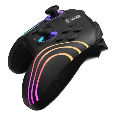 6. PDP Afterglow Wave Black USB Gamepad Analog/Digital Nintendo Switch, Nintendo Switch Lite, Nintendo Switch OLED