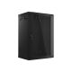 6. Lanberg WF01-6418-10B 18U wall-mounted cabinet in black