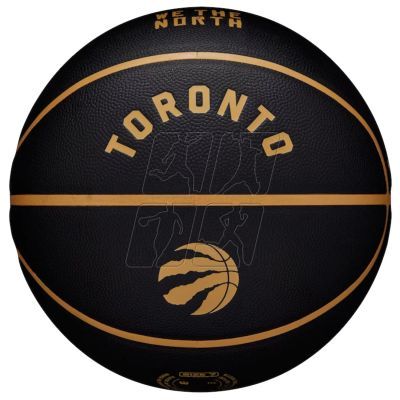 2. Wilson NBA Team City Collector Toronto Raptors Ball WZ4016428ID basketball