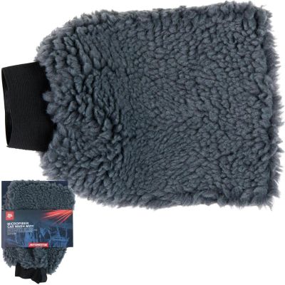 4. CAR WASHING GLOVE MICROFIBER WASHER 27X18CM DIRT DEVIL