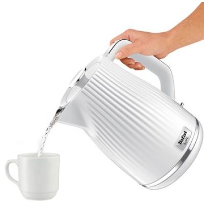 4. Tefal Loft KO2510 electric kettle (2400W 1.7l; white)