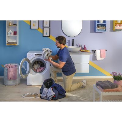 65. Candy Smart Pro Inverter CO 474TWM6/1-S Washing Machine Front Load 7 kg 1400 RPM White