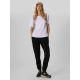 5. Women's loose T-shirt with print 4F 4FKAW26TTSHF4507-10S