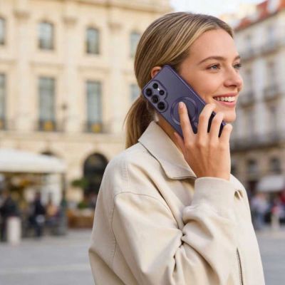 8. Tech-Protect MagFlex MagSafe Case for Samsung Galaxy S26 Ultra - Transparent Purple