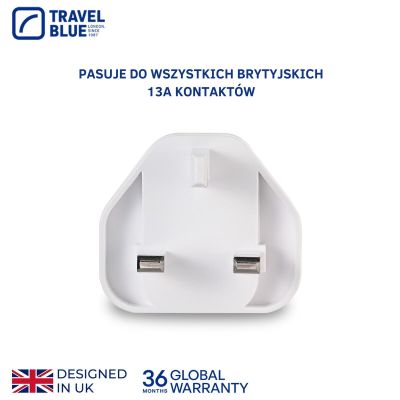 5. TRAVEL BLUE UK MAINS CHARGER 2 USB