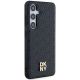 4. DKNY Leather Pattern Metal Logo MagSafe case for Samsung Galaxy S24+ - black