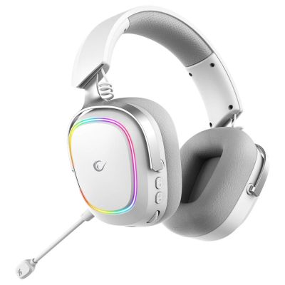 5. Rampage RETSU Headphones Wireless On-Ear BT 2.4G RGB White