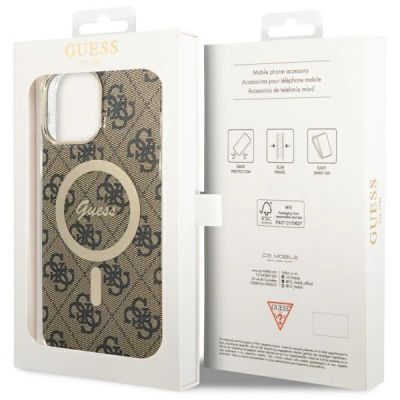 8. Guess GUHMP13XH4STW iPhone 13 Pro Max 6.7" brown/brown hardcase 4G MagSafe