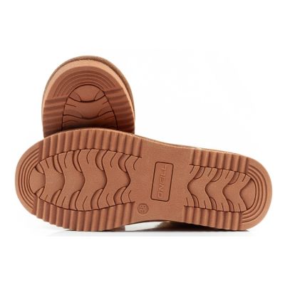 9. O'neill Tammy slipper boots women's insulated slip-on fashionable warm brown