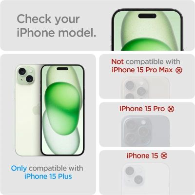 9. Spigen Glas.tR EZ Fit Privacy Tempered Glass for iPhone 15 Plus