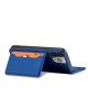 4. Magnet Card Case for Samsung Galaxy S23 Ultra flip cover wallet stand blue