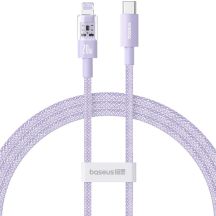 Baseus Gem USB C-IP Cable 20W 1m (Purple)