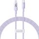 Baseus Gem USB C-IP Cable 20W 1m (Purple)