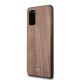 2. Mercedes Wood Line Walnut Case for Samsung Galaxy S20+ - Brown