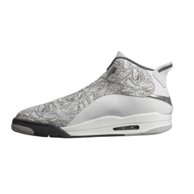 2. Air Jordan Dub Zero Men's White Sneakers - 311046-107