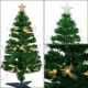 8. DECORATIVE FIBER OPTIC CHRISTMAS TREE WARM WHITE 120CM