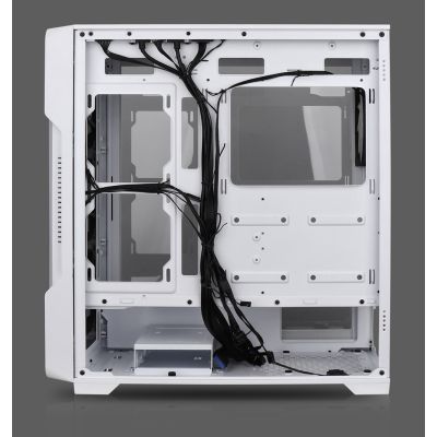 10. Nanoxia DS-9ARGB-W Midi Tower Computer Security & Mounts White