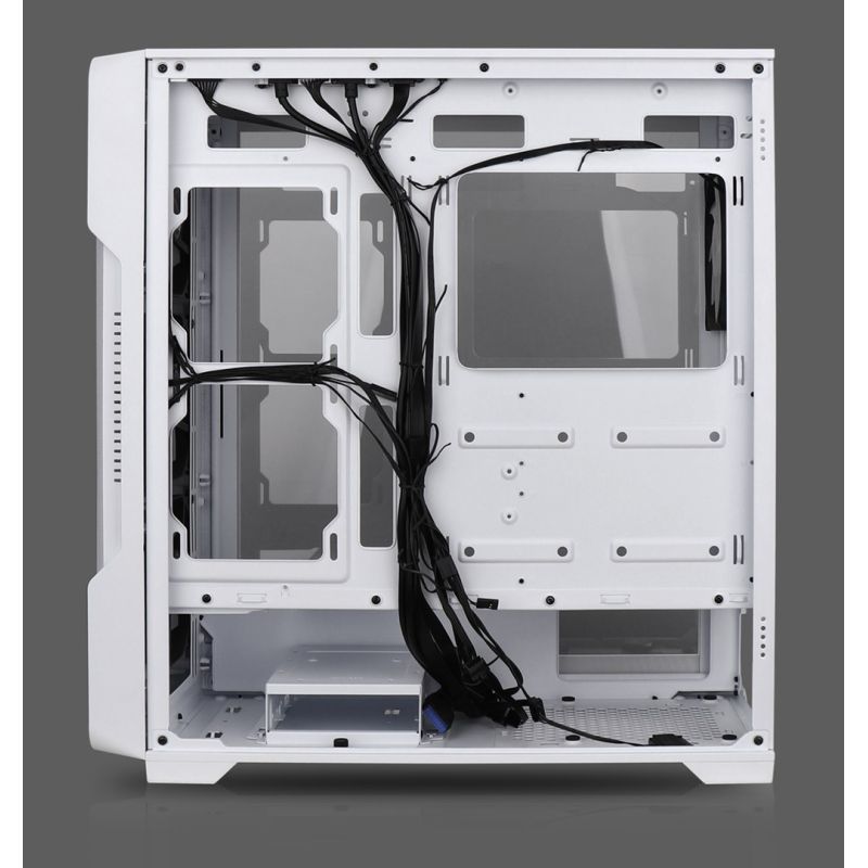 10. Nanoxia DS-9ARGB-W Midi Tower Computer Security & Mounts White