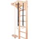 61. EXERCISE ACCESSORIES IN NATURAL WOOD COLOR BENCHK A204