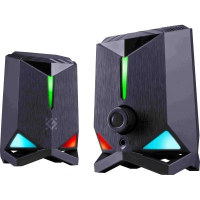 3. DEFENDER ROCKET 2.0 SPEAKERS 6W LED USB BLACK 65094