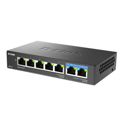 2. D-Link DMS-107/E Network Switch Network Links Unmanaged Gigabit Ethernet (10/100/1000) Black