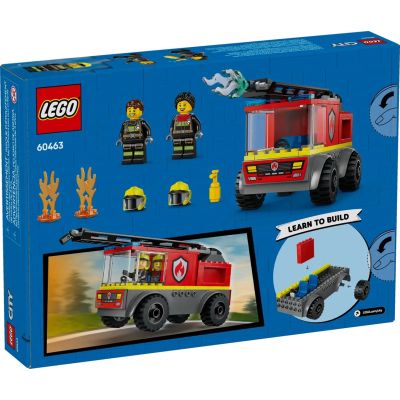 7. LEGO CITY 60463 Fire Truck with Ladder