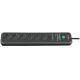 Brennenstuhl ?SS Secure-Tec 6-fach, 19.500 A, anthrazite, 2m