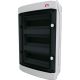 Plastic switchboard NT 36M 3x 12M N+PE IP65 535x319x144 smoke door white DIDO 1500VDC