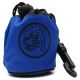 BLUE LEASH-ATTACHED TREAT BAG CONTAINER