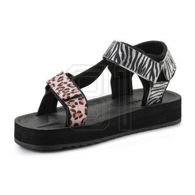 4. D.Franklin Forest High Strips Animal Print W Sandals DFSH404002-ABLA
