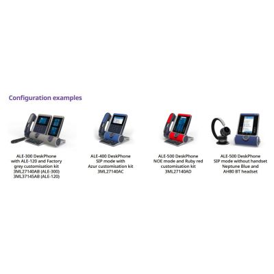 6. Alcatel-Lucent Enterprise ALE-300 VoIP Phone Blue LCD