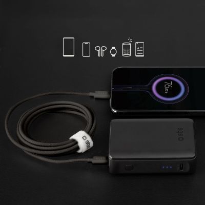 3. SBS TECABLETISSUETCK USB-C - USB-C 1.5m 60W braided cable - black