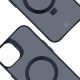 10. 3mk Smoke Case Mag&Stand for Apple iPhone 15 plus - black