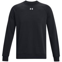 Men’s Under Armour Rival Fleece Crew Sweatshirt Black 1379755 001