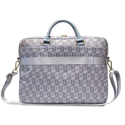 3. Guess GCube Stripes bag for a 16" laptop - blue