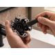 14. ELDOM G61 5W 7-BLADE SHAVING RAZOR, 60 MIN. RUN TIME + TRIMMER + HAIRDRYER ATTACHMENTS IPX6
