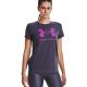 3. Under Armour Women's Live Sportstyle Graphic SSC T-Shirt Purple 1356305 558